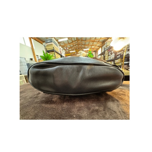 Versace Black Leather Crossbody bag EUC - Picture 7 of 10